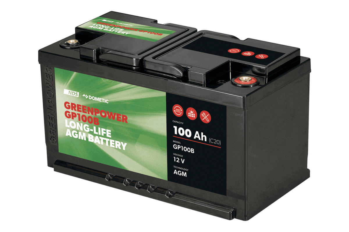 Green Power • Batteria servizi Camper AGM